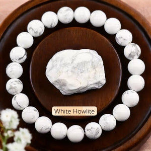 Energy & Love • Natural Stone Elastic Rope Bracelet