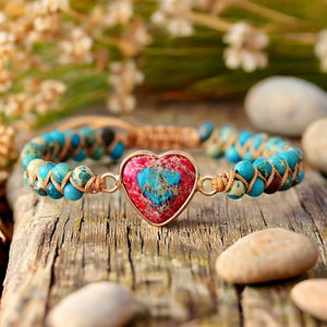 Passionate Heart Jasper Bracelet