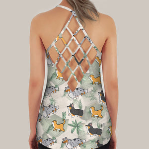 Dog & Cat Hawaii Tank Top-Personalized Hawaii Tank Top