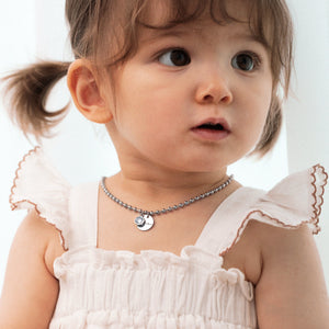 Personalized Baby/Kids Birthstone Necklace