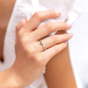 Personalized Birthstone Ring