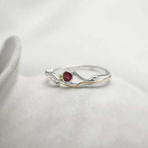 Personalized Birthstone Ring