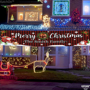 Merry Christmas - Personalized Xmas Door Banner