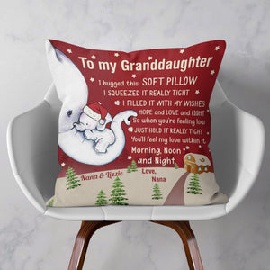 I Hugged This Soft Pillow - Personalized Pillow