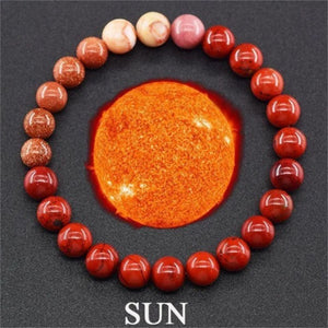 Universe Galaxy Moon Sun Planets Bracelets