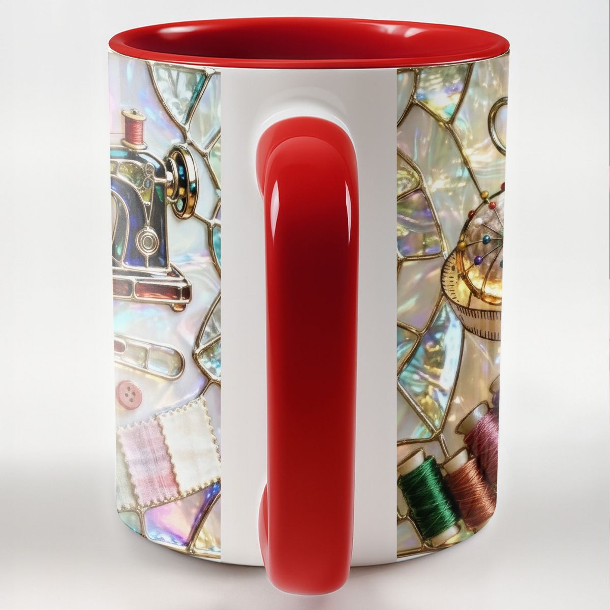 Celebrate Your Creativity Sewing-Themed Mug,Custom Accent Mug,Gift For Craft Enthusiasts