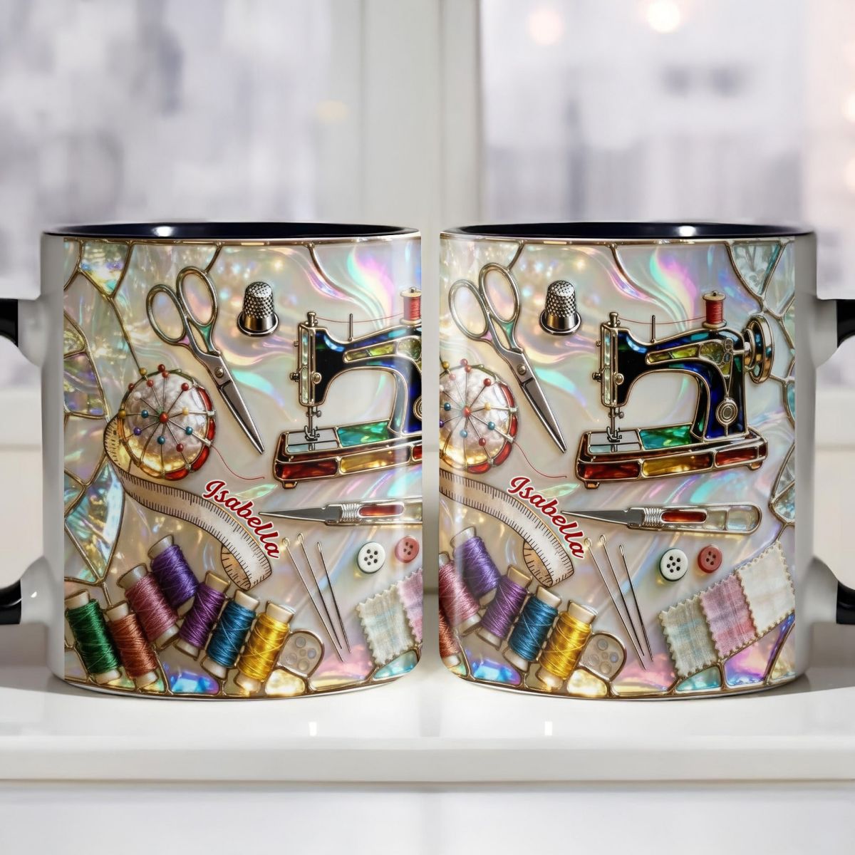 Celebrate Your Creativity Sewing-Themed Mug,Custom Accent Mug,Gift For Craft Enthusiasts