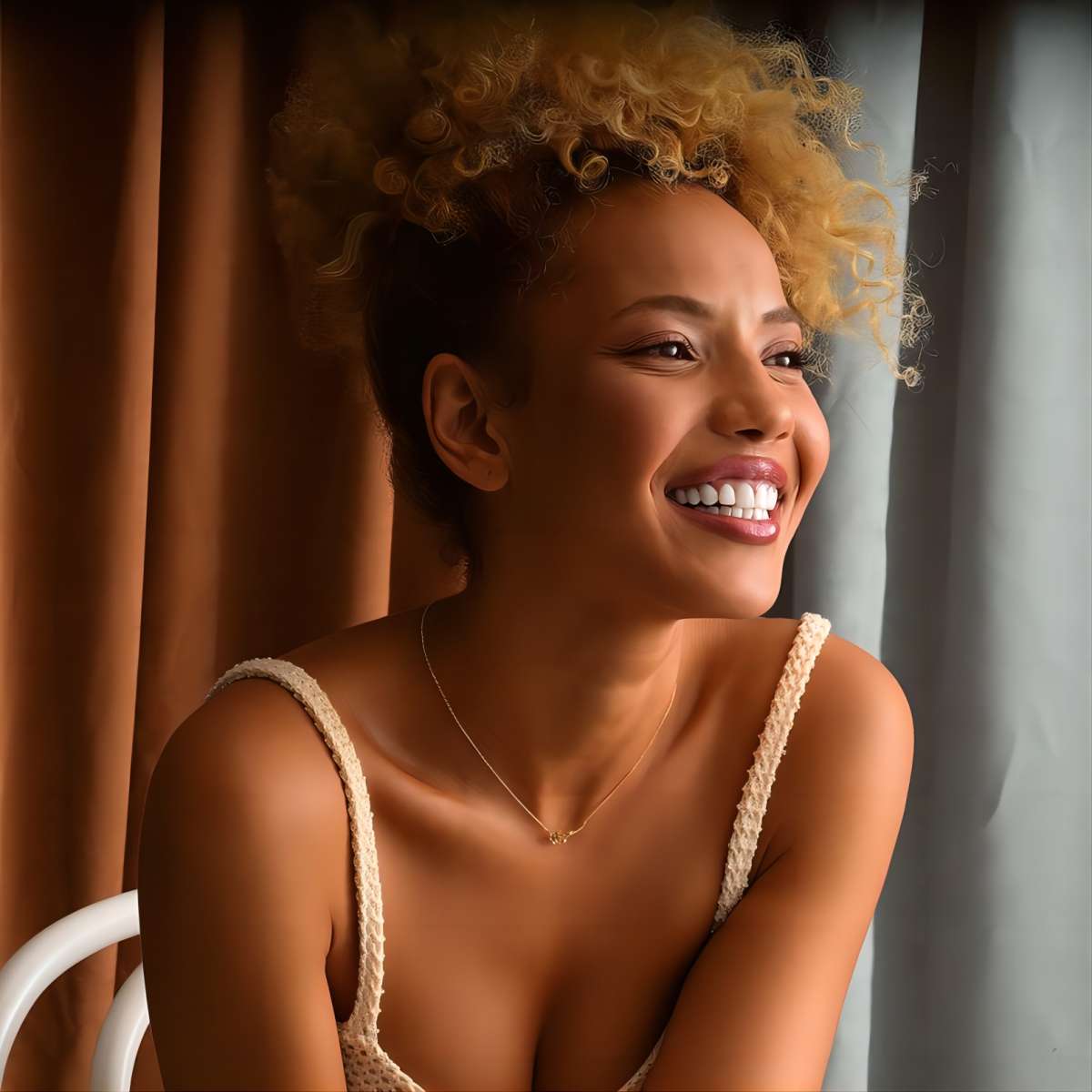 Birth Flower Necklace - Dainty Horizontal Flower Charm