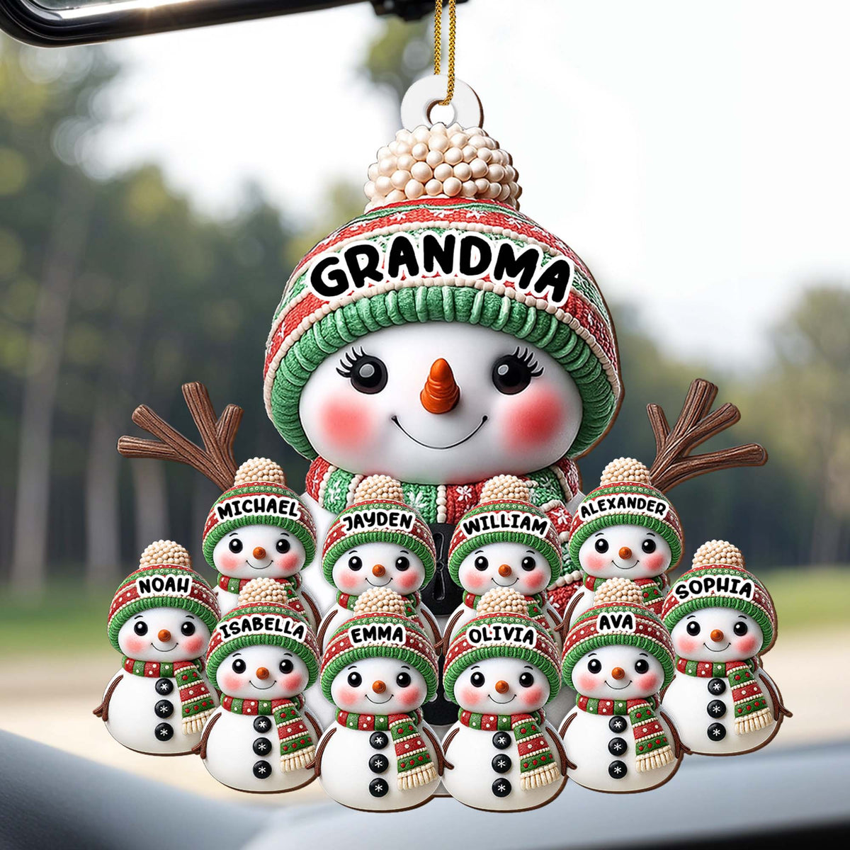 Create A Warm Holiday Decoration With Snowman, Custom Wood Ornament