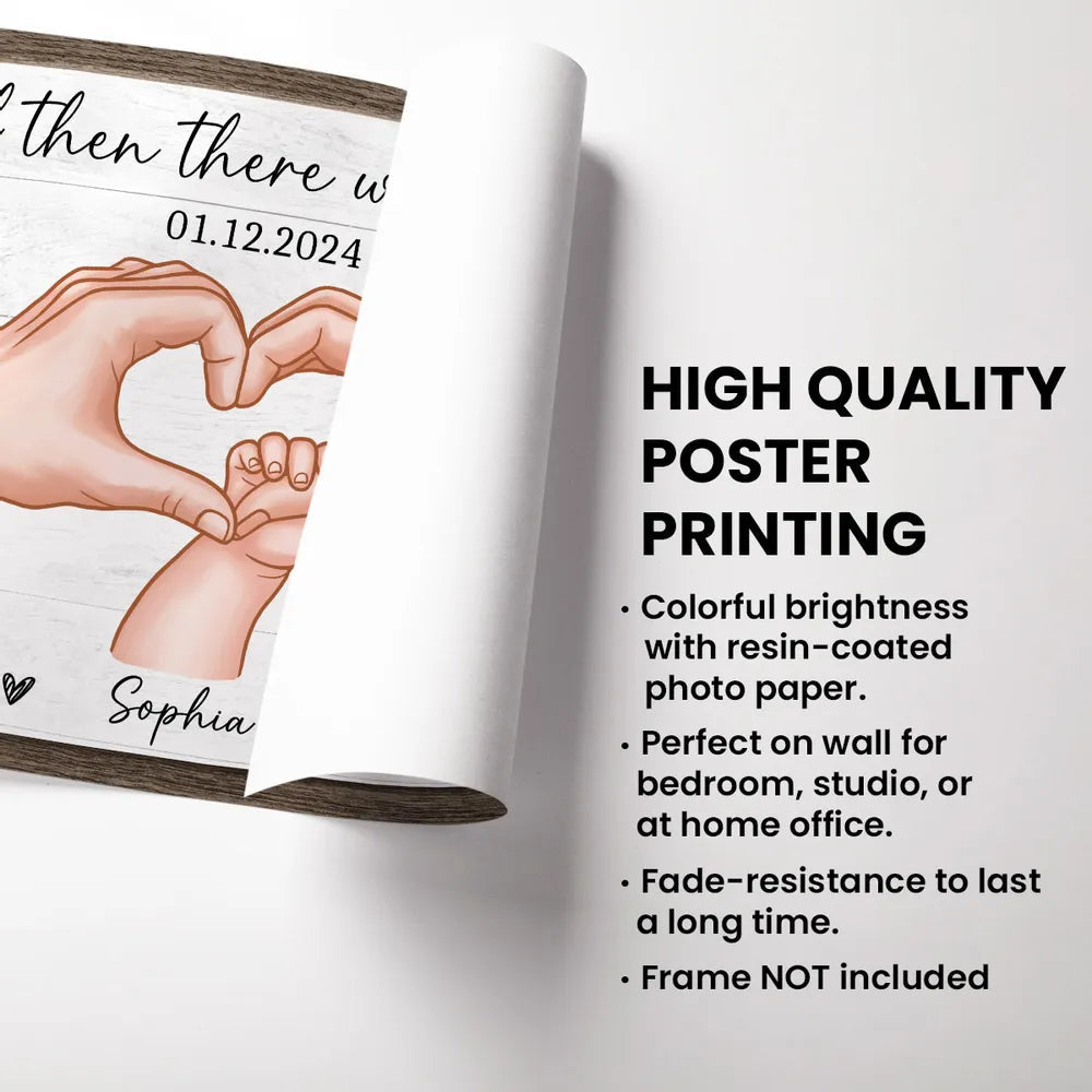 Personalized First-Time Parents Canvas: A Tribute to Love, Celebrating a Special Moment