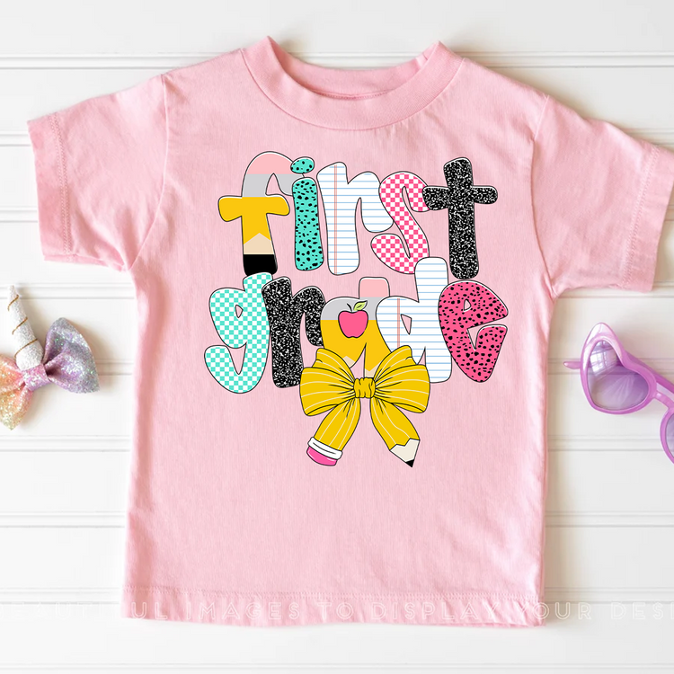 Personalized Back to School Teacher First Day of School Preppy School