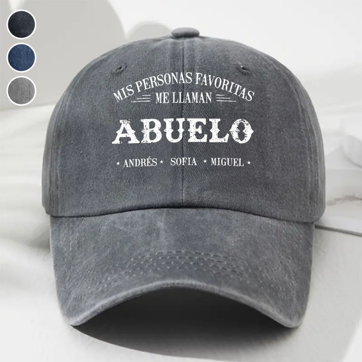 Mis Personas Favoritas Me Llaman - Personalized cap