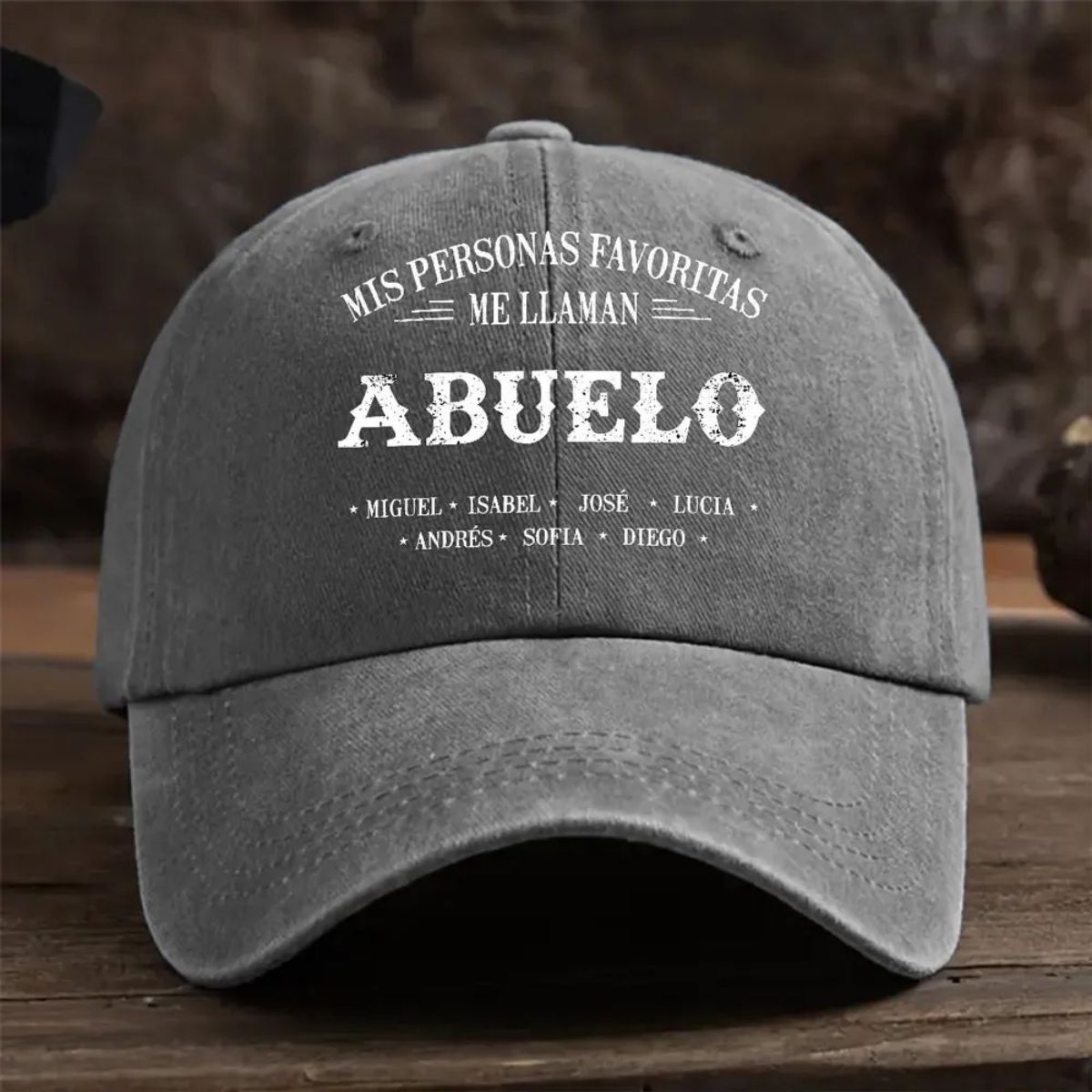 Mis Personas Favoritas Me Llaman - Personalized cap