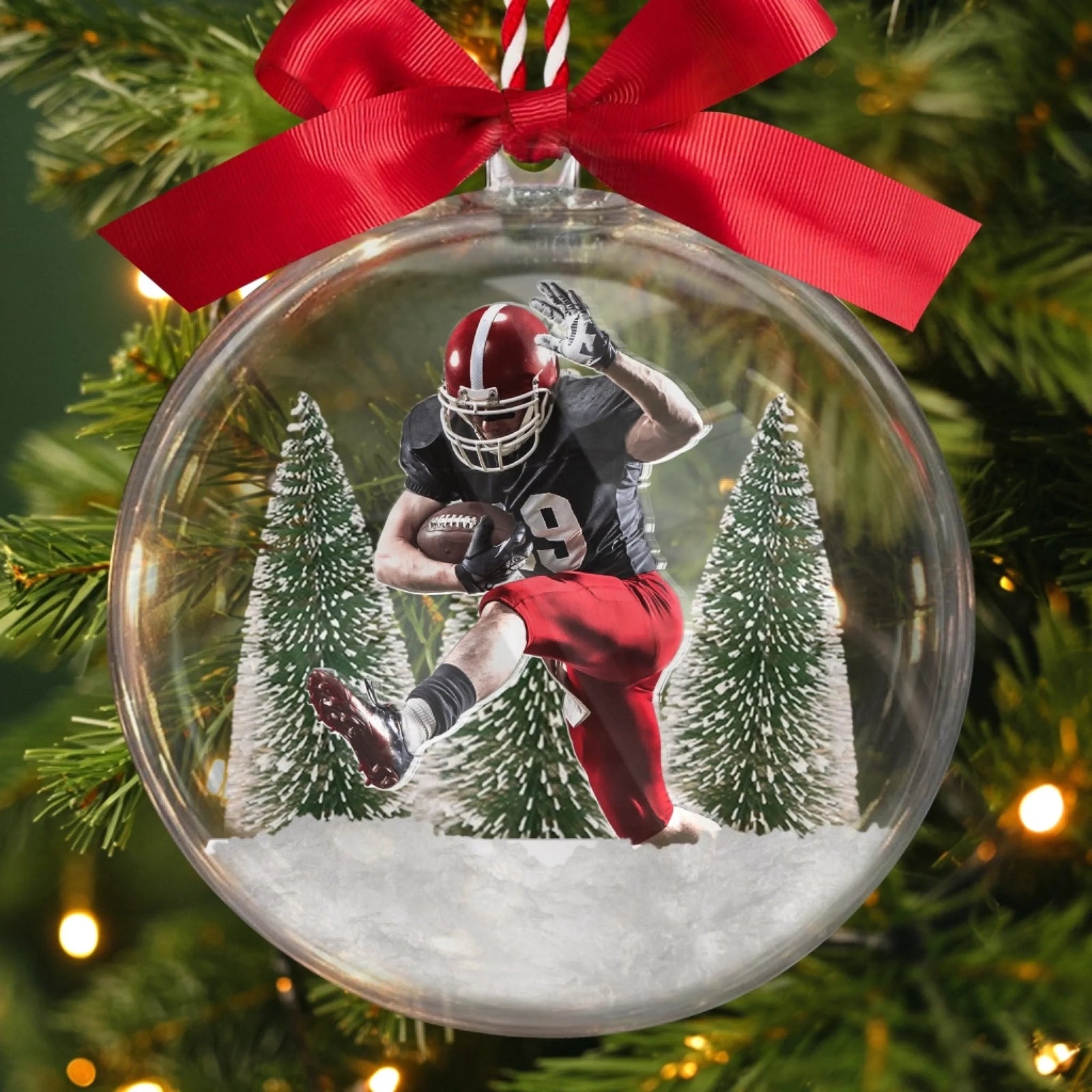 Custom Photo Acrylic Ball Ornament - Personalized Christmas Birthday Gifts For Besties, Sisters, BFF, Family, Yourself - Doing What I Love Most