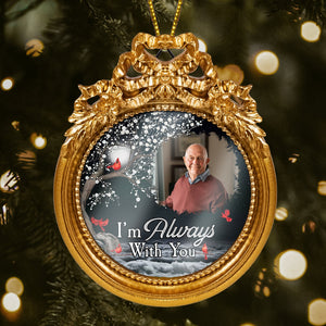 Memorial Gift I'm Always With You - Personalized Vintage Picture Frame