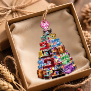 Sparkle Sewing Machine Ornament, Personalized Gifts For Sewing Lovers