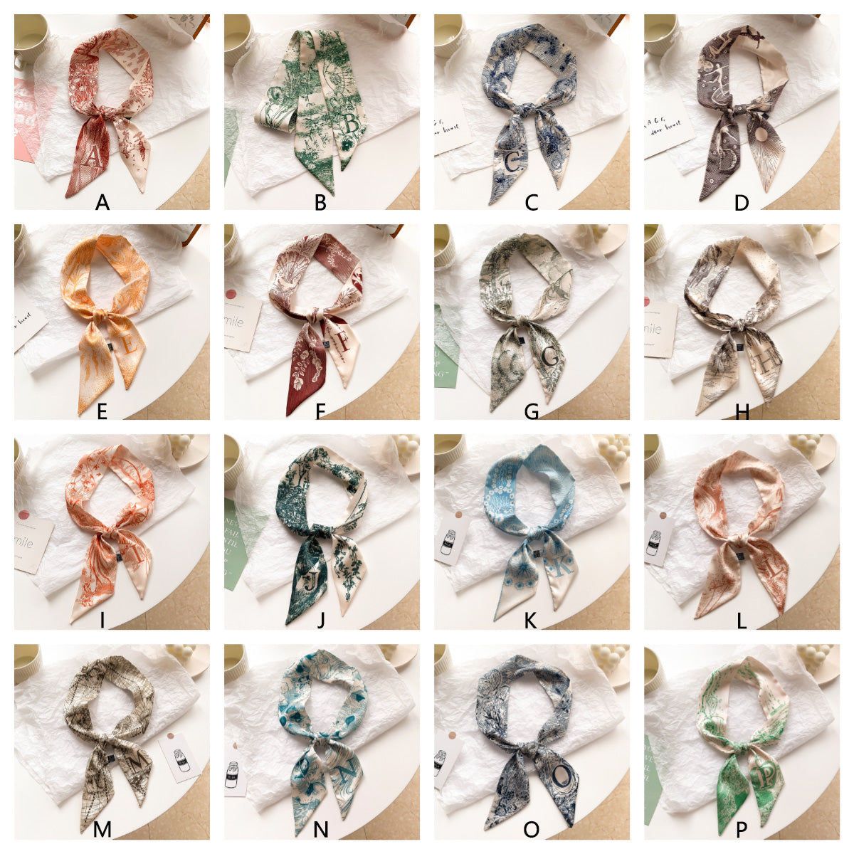 Personalized Beach Jute Tote Bag with Scarf