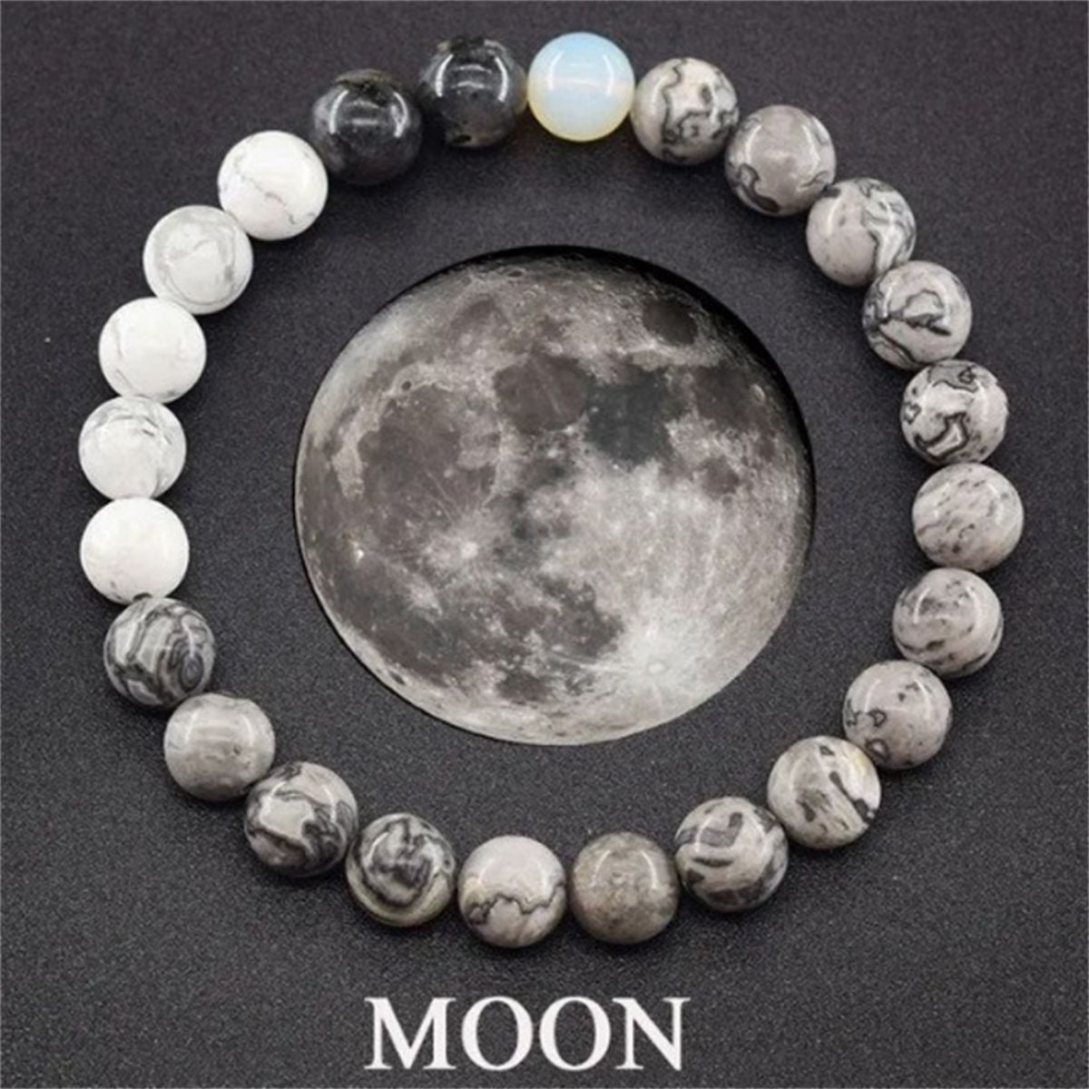 Universe Galaxy Moon Sun Planets Bracelets
