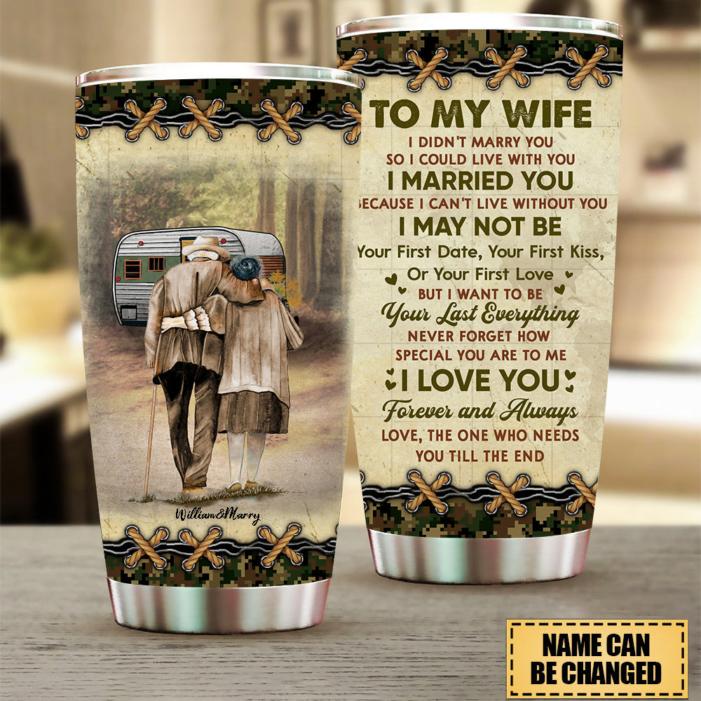 Personalized Never Forget How Special You Are To Me - Personalized Tumbler - Gift For Husband Wife
