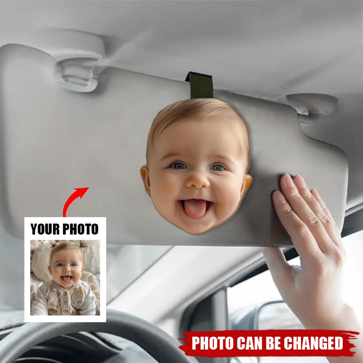 Personalized Custom Photo Car Visor