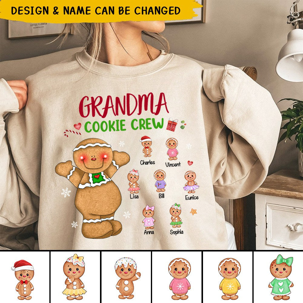 Personalized Gift For Nana Grandma Cookies Shirt - Sweatshirt