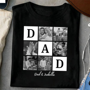 Custom Photo Personalized Shirt for Father's Day Gift