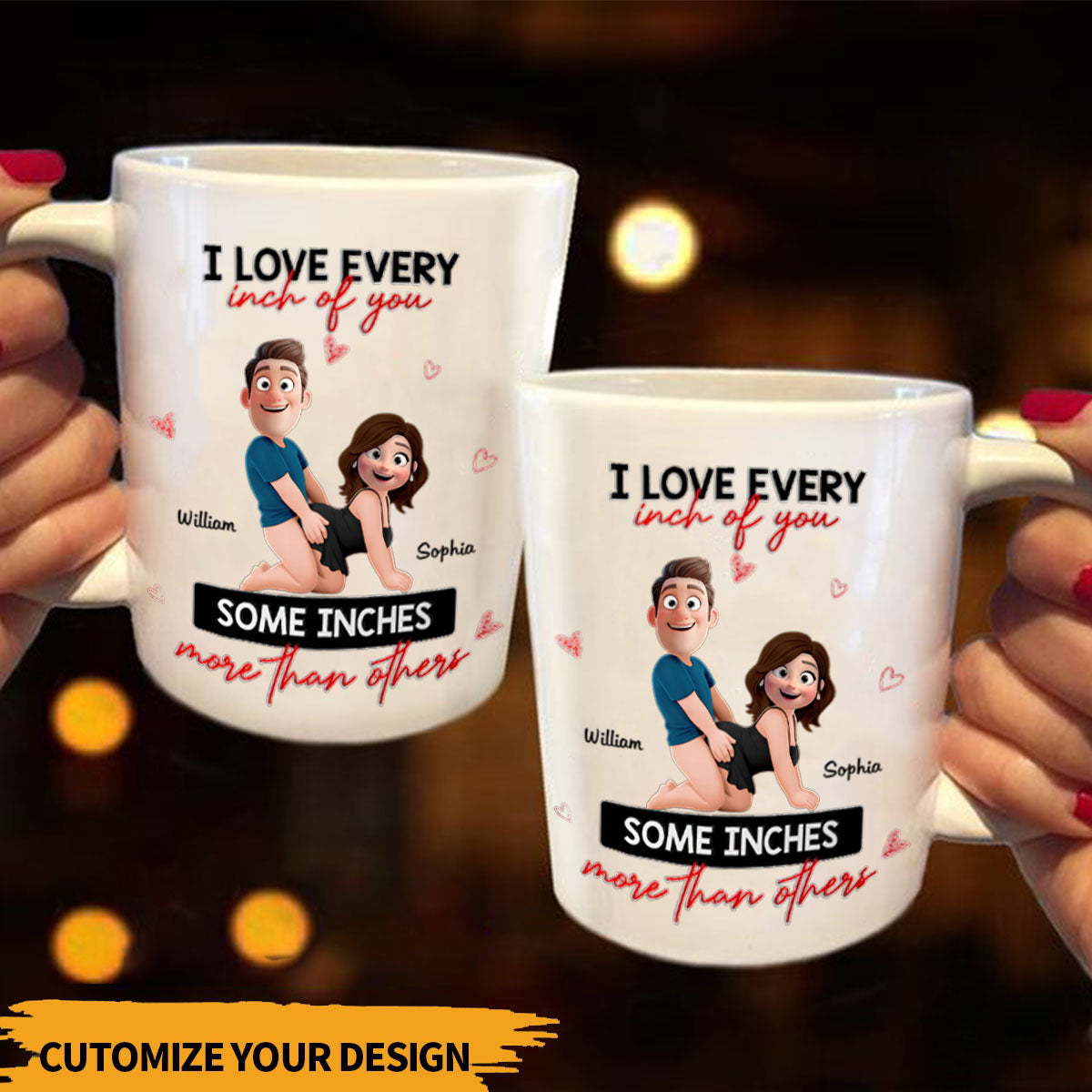 Personalized Gifts For Couple Mug Naughty Couple