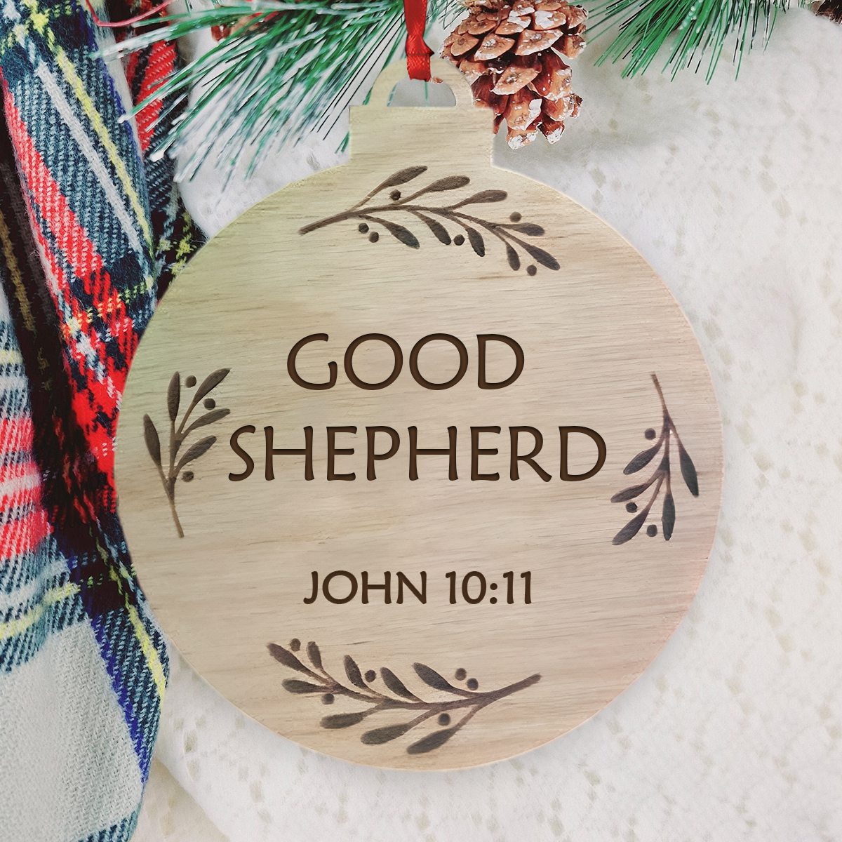 Personalized Names of Jesus Ornament
