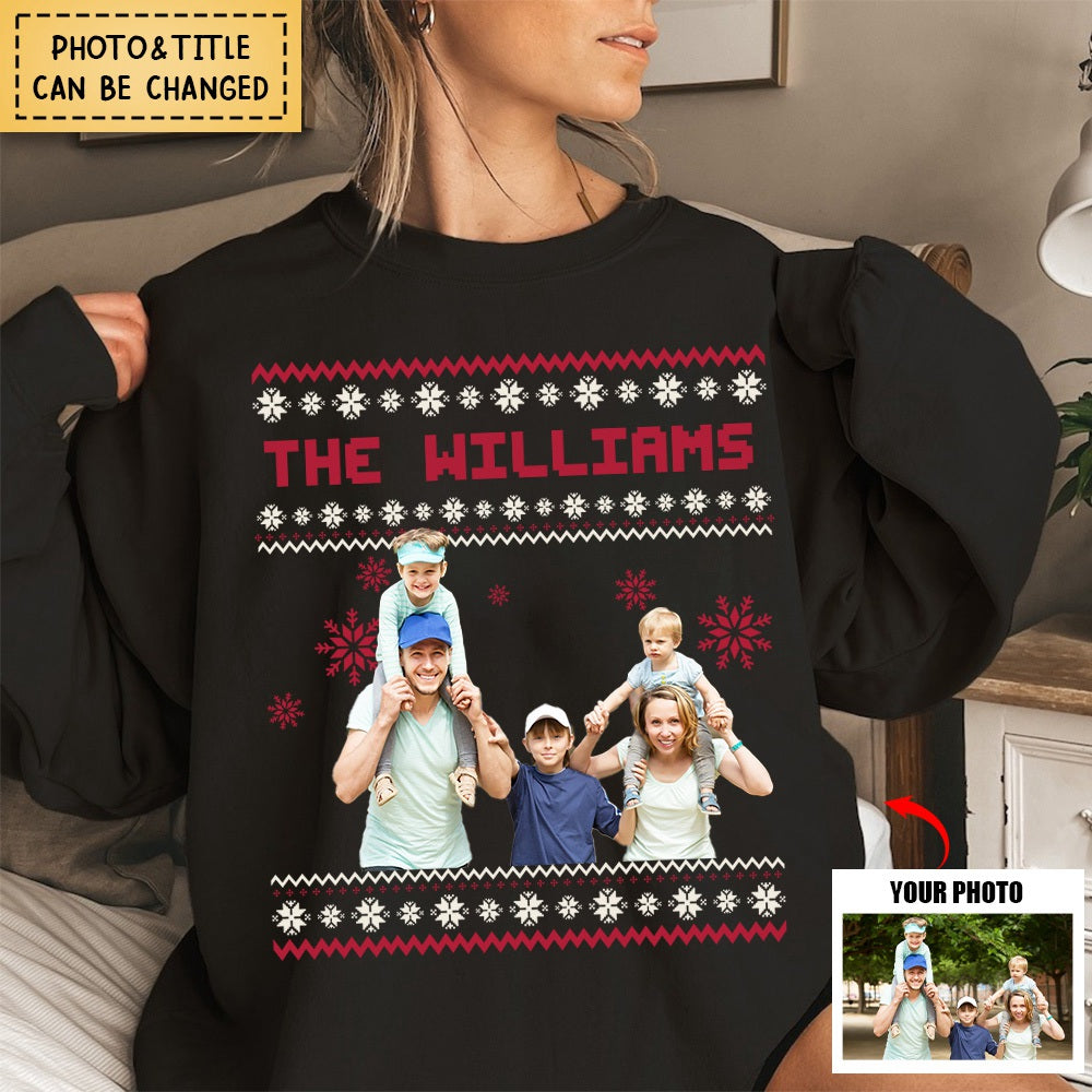 Our Family - Personalized Sweatshirt
