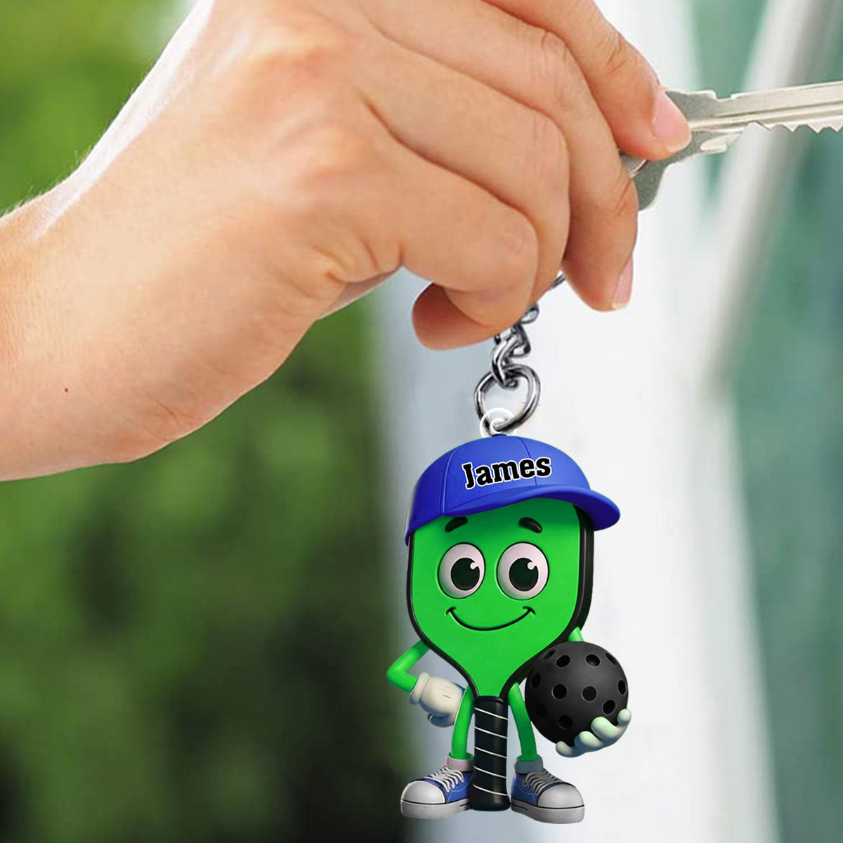 Personalized Pickleball Acrylic Keychain, Gift for pickleball lovers