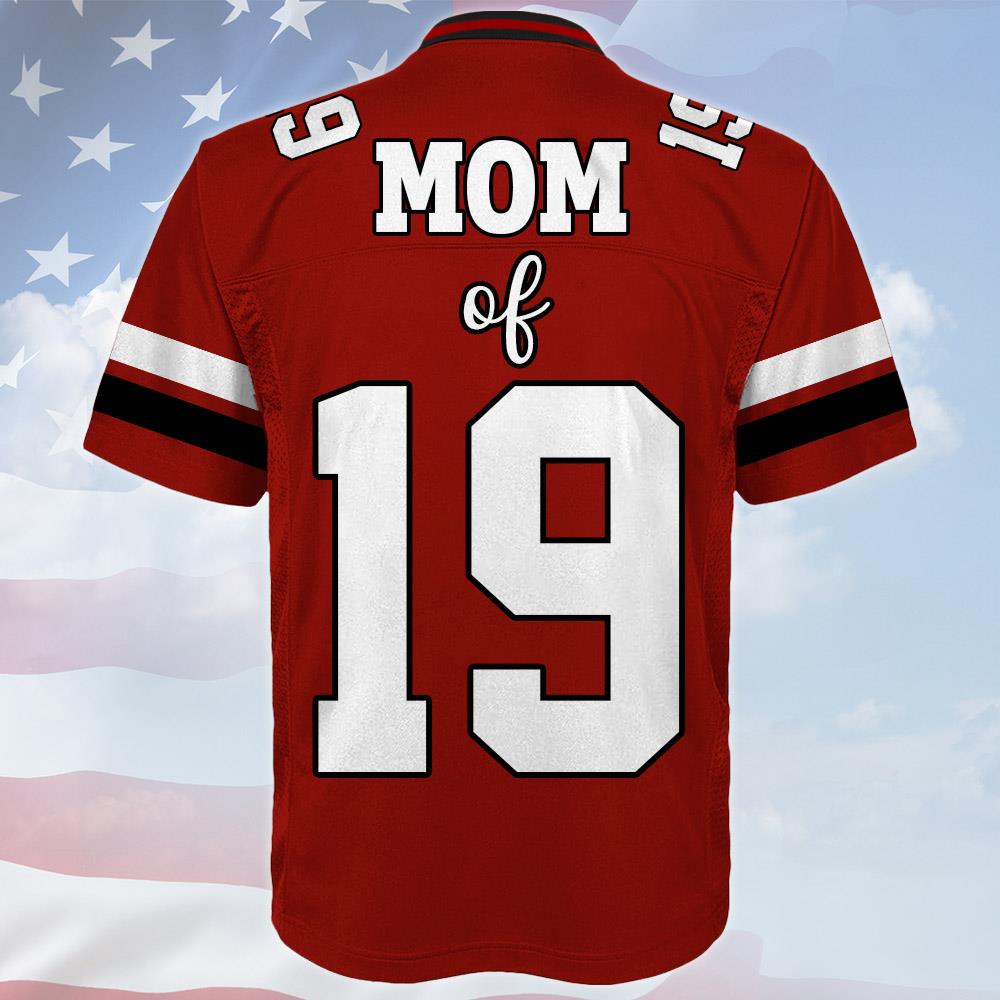 My Heart Is On That Field - Personalized Jersey Gift For Football Player