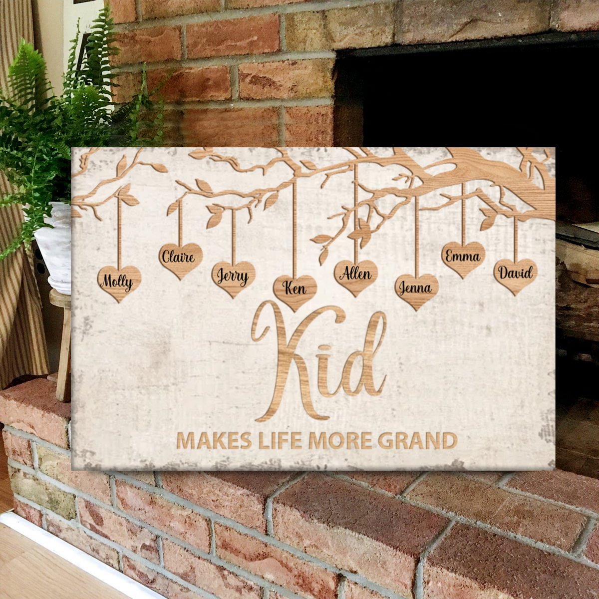 Personalized Family Love Poster- Gift for Parents, Grandparents, or Siblings