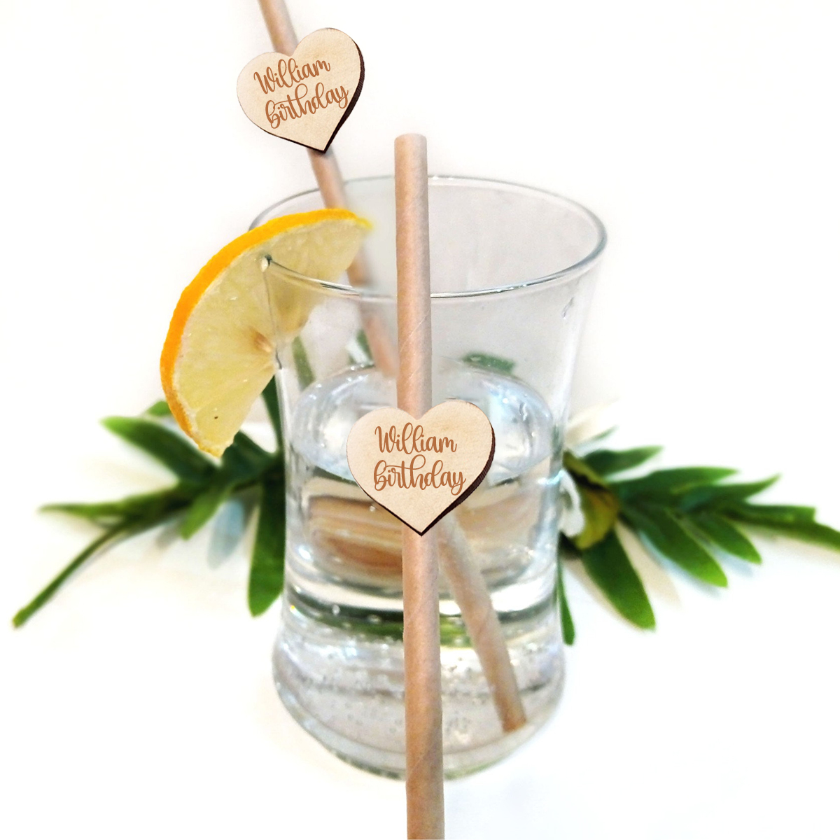 Personalized Custom Party Drinking Straw Party Decorations