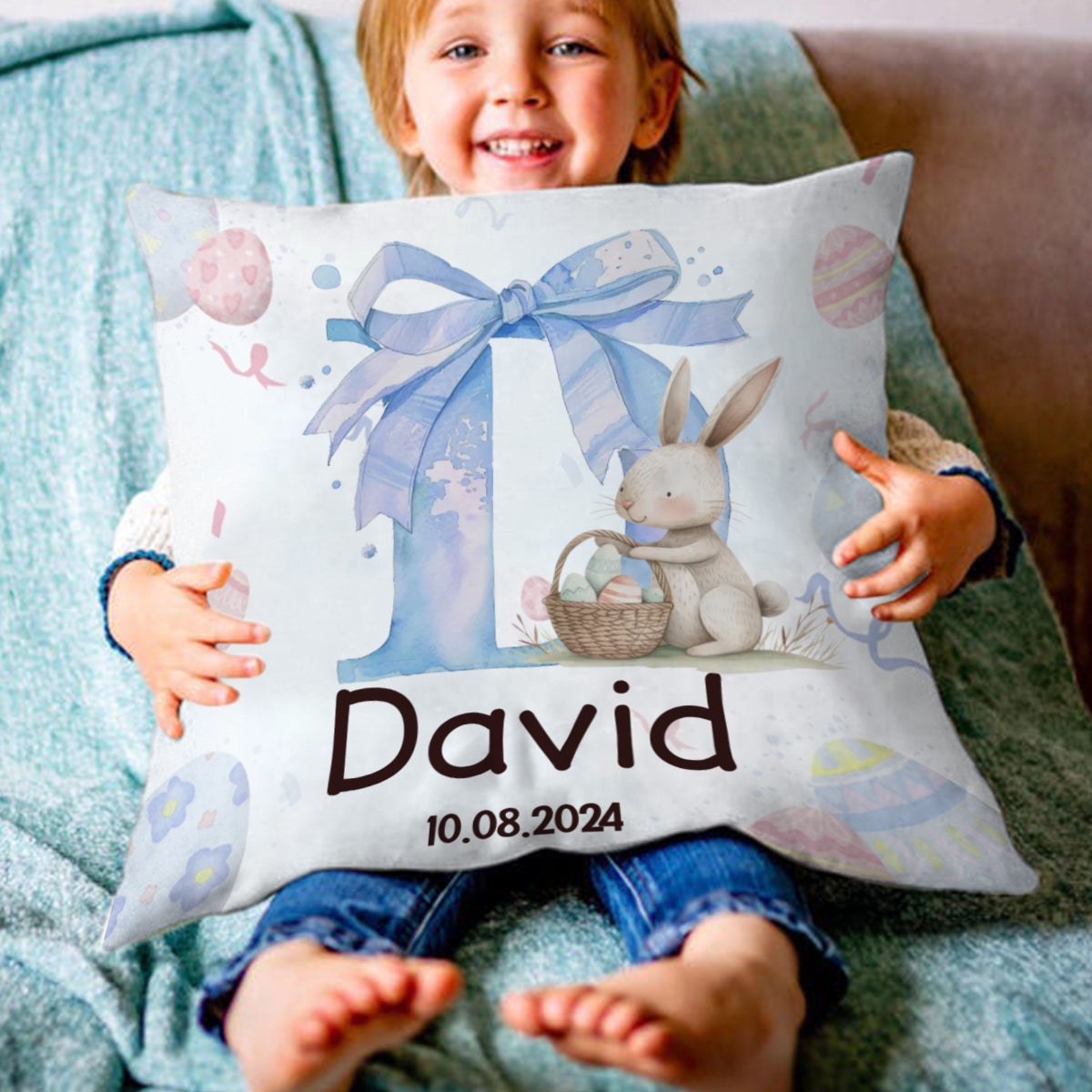 My Happy Easter - Personalized Pillow