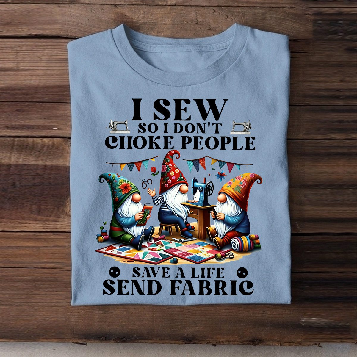 Save a Life Send Fabric T shirt