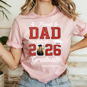 Class of 2026 Family Gifts For Family Member Graduation Shirt Proud Family Shirt