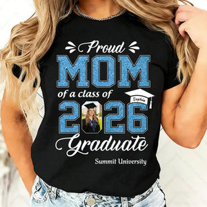 Class of 2026 Family Gifts For Family Member Graduation Shirt Proud Family Shirt