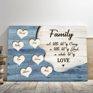Personalized Family Name Sign, Gift for Parents