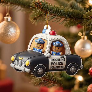 Our Department - Personalized Ornament Christmas Gift for Police Officer