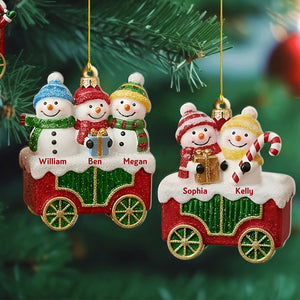 2025 Family Christmas Train - Personalized Ornament