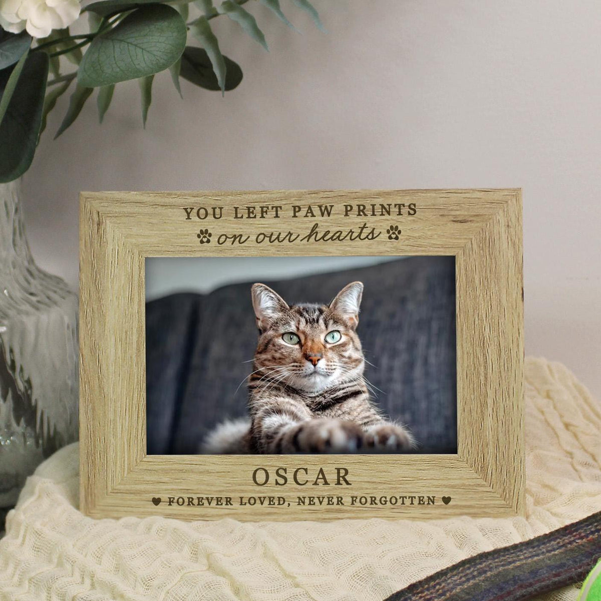Personalised Pet Memorial Photo Frame