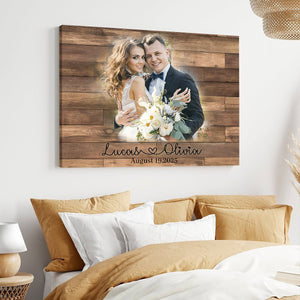 Custom Canvas Poster Personalized Family Couple Pet Portrait Painting From Photo Picture