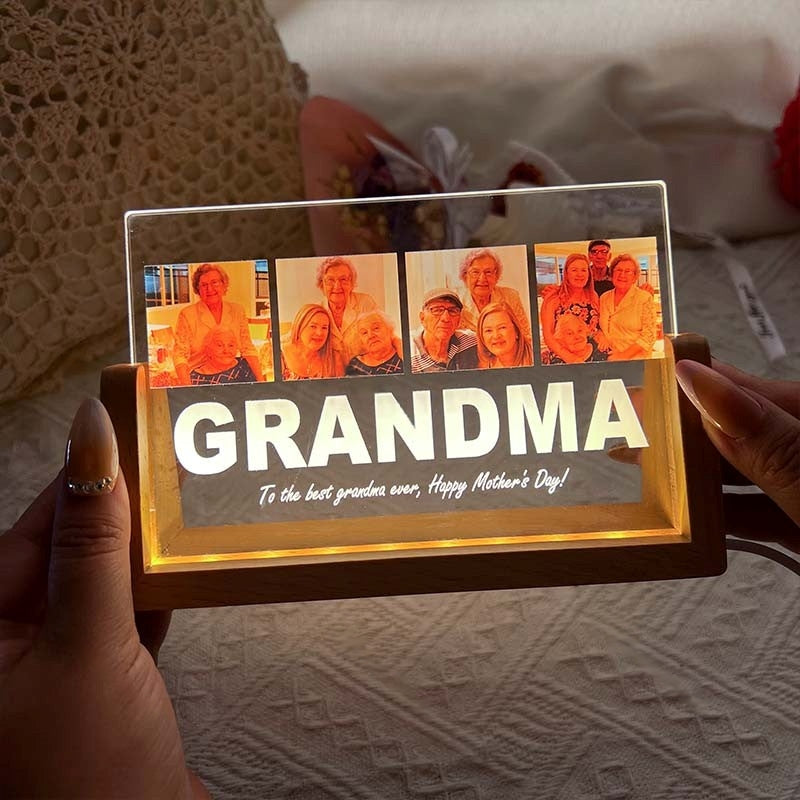 To The Best Mom Ever, Happy Mother's Day! Personalized Acrylic Photos Plaque