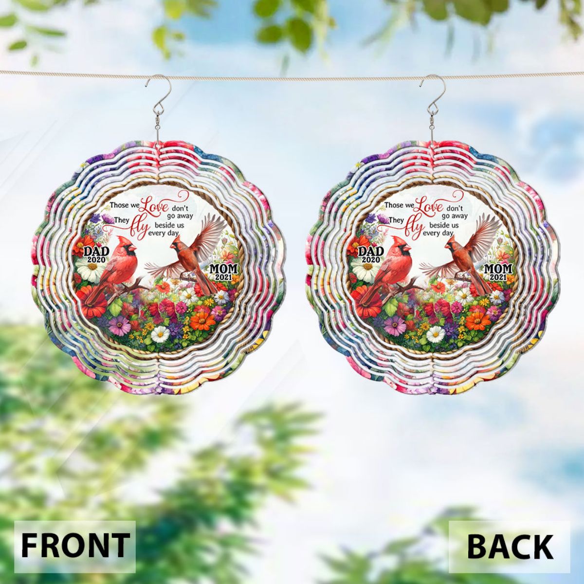 I am Always with you - Personalized Memorial Wind Spinner