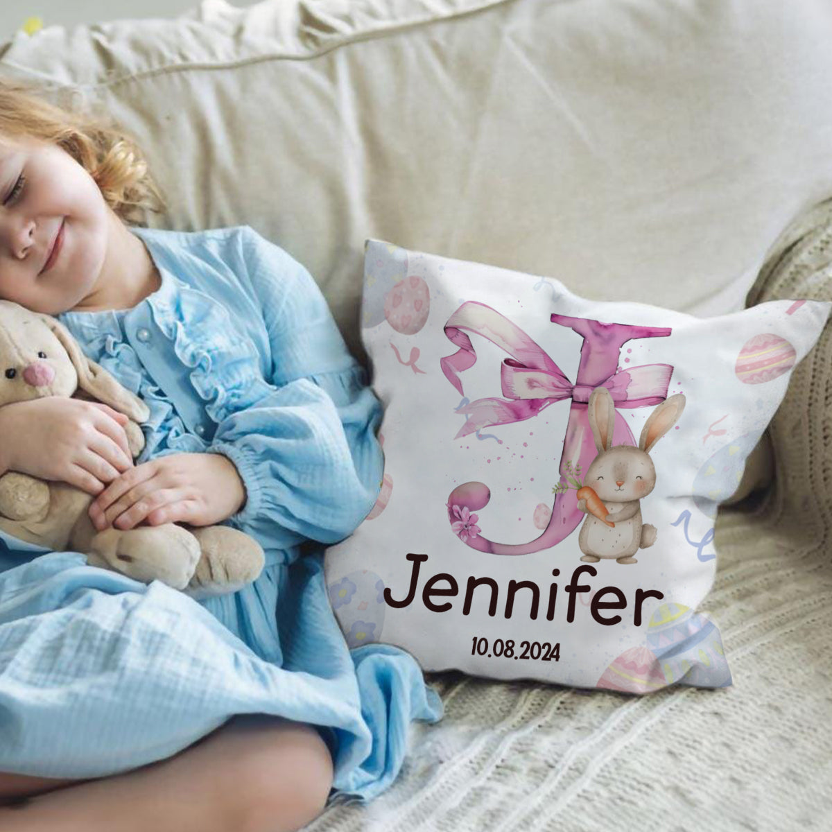 My Happy Easter - Personalized Pillow