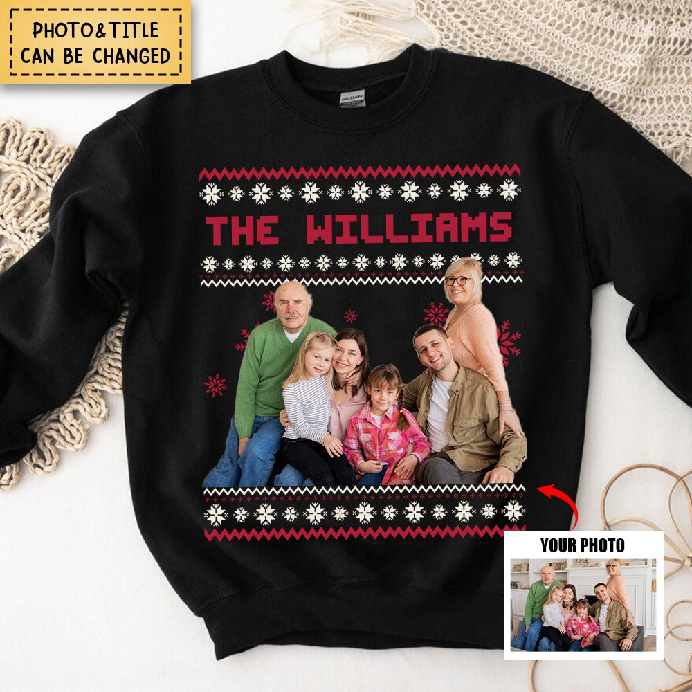 Our Family - Personalized Sweatshirt