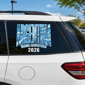 Rep Your Nation – Personalized 2026 Soccer Country Decal