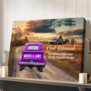 All Of Me Loves All Of You Personalized Canvas Print Wall Art