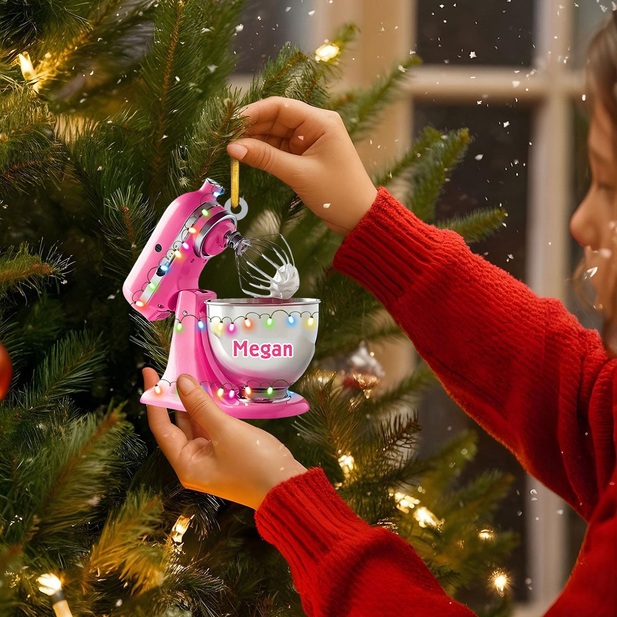 Baker Gift Baking Mixer - Personalized Christmas Ornament