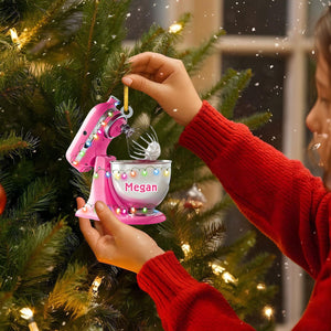 Baker Gift Baking Mixer - Personalized Christmas Ornament